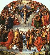 Albrecht Durer Adoration of the Trinity oil painting